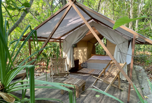 Indonesian Coastal Forest Glamour Camping