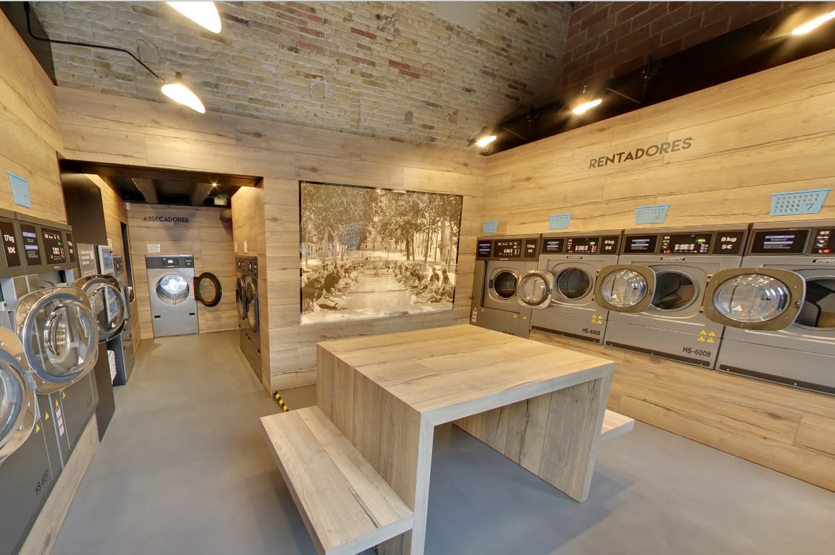 Self‑service laundry in Fuerteventura